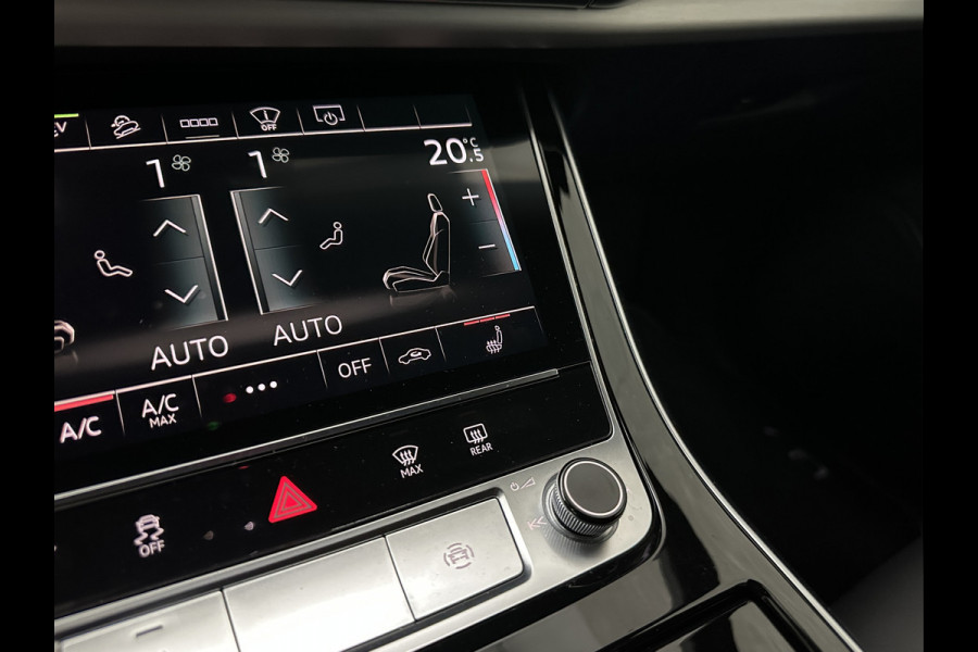 Audi Q7 TFSI e 381PK S-Line | 360 Camera | RS-Leder | Laser-LED | BTW | ACC | Head-Up | Panorama | Keyless-Entry | Luchtvering | Memory | Lane & Side assist | Sportstoelen | Black optic | Bovag Garantie.