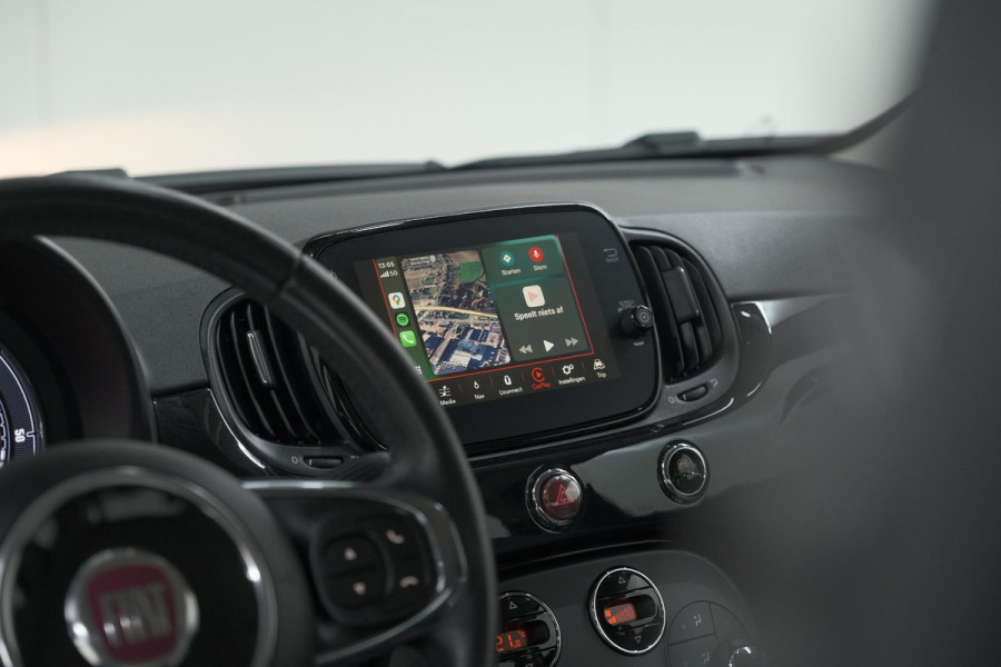 Fiat 500C TwinAir Turbo Lounge | Parkeersensoren | Climate control | Cruise control | Apple Carplay