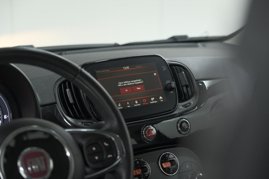 Fiat 500C TwinAir Turbo Lounge | Parkeersensoren | Climate control | Cruise control | Apple Carplay