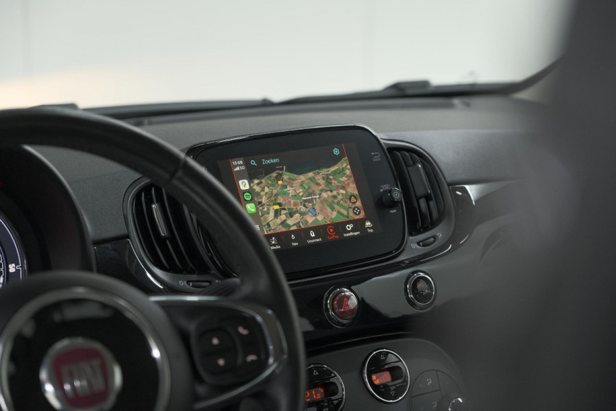 Fiat 500C TwinAir Turbo Lounge | Parkeersensoren | Climate control | Cruise control | Apple Carplay