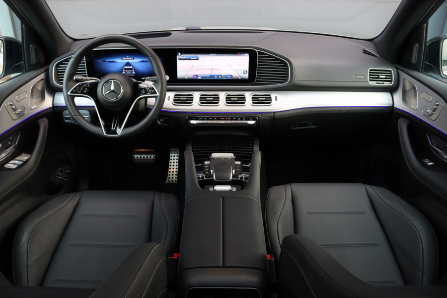 Mercedes-Benz GLE 400 e 4MATIC AMG Line Premium+ | Facelift | Luchtvering | Distronic+ | Burmester | Memory | Trekhaak | Surround Camera | Panoramadak | HUD | Nappa Leder | Verwarmd Stuurwiel |