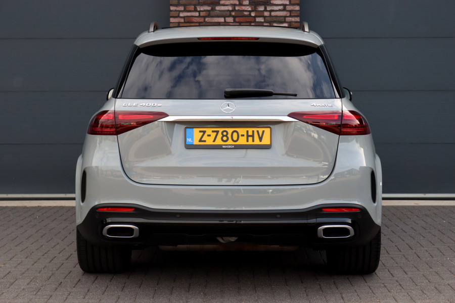 Mercedes-Benz GLE 400 e 4MATIC AMG Line Premium+ | Facelift | Luchtvering | Distronic+ | Burmester | Memory | Trekhaak | Surround Camera | Panoramadak | HUD | Nappa Leder | Verwarmd Stuurwiel |