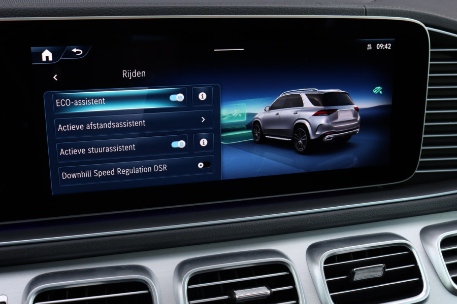 Mercedes-Benz GLE 400 e 4MATIC AMG Line Premium+ | Facelift | Luchtvering | Distronic+ | Burmester | Memory | Trekhaak | Surround Camera | Panoramadak | HUD | Nappa Leder | Verwarmd Stuurwiel |