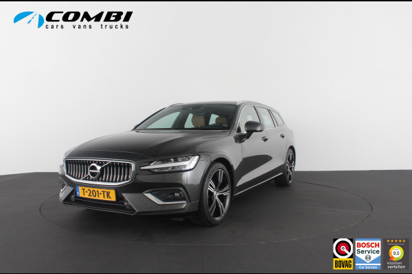 Volvo V60 2.0 T4 Inscription > 190pk/Memory/Leer/19inch/PINE GREY & Moritz Amber...