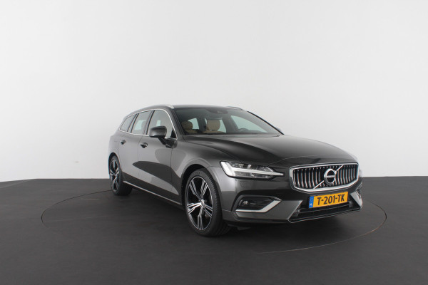 Volvo V60 2.0 T4 Inscription > 190pk/Memory/Leer/19inch/PINE GREY & Moritz Amber...