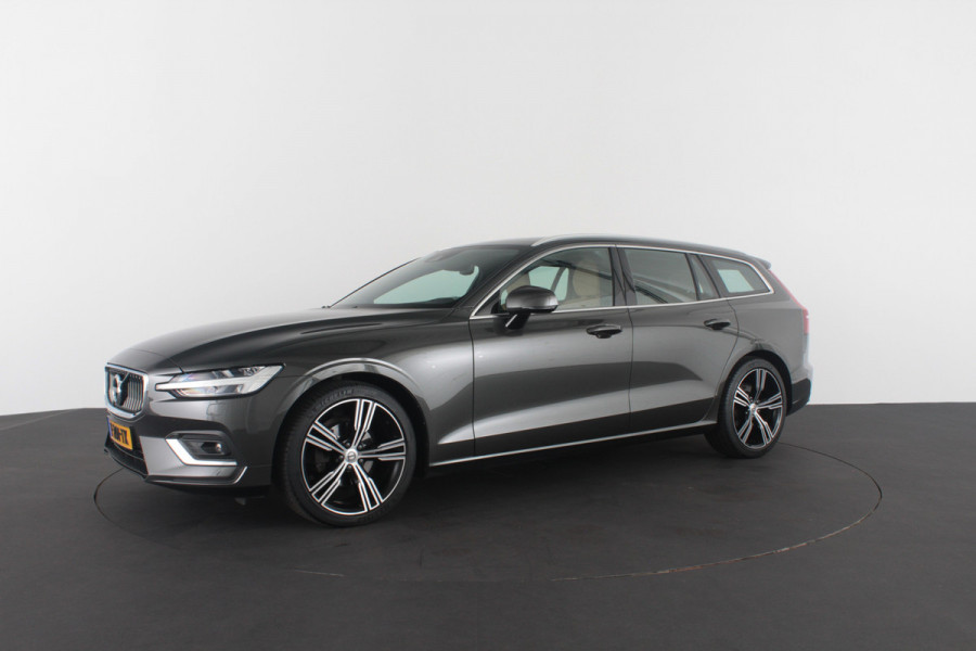 Volvo V60 2.0 T4 Inscription > 190pk/Memory/Leer/19inch/PINE GREY & Moritz Amber...