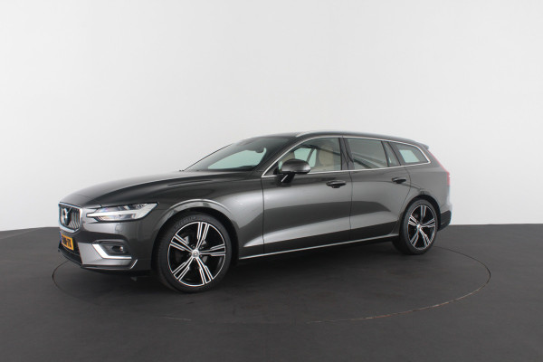 Volvo V60 2.0 T4 Inscription > 190pk/Memory/Leer/19inch/PINE GREY & Moritz Amber...