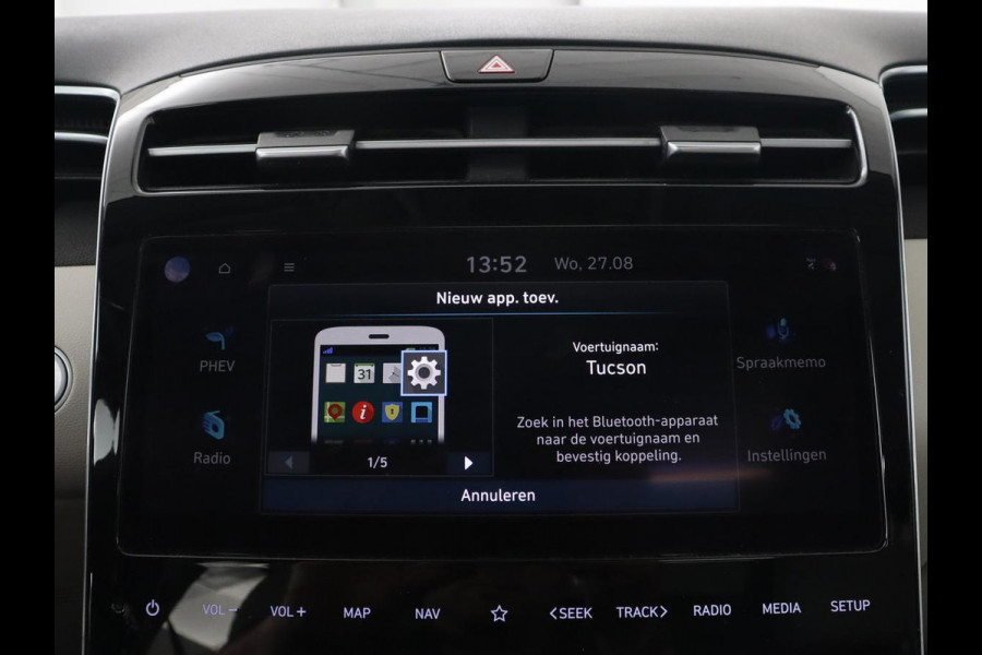Hyundai Tucson 1.6 T-GDI PHEV Premium Sky 4WD | Panoramadak | Stoelventilatie | Leder | 360 Camera | Krell Audio | Adaptive cruise | Achterbankverwarming | Carplay | Memory | Plug In