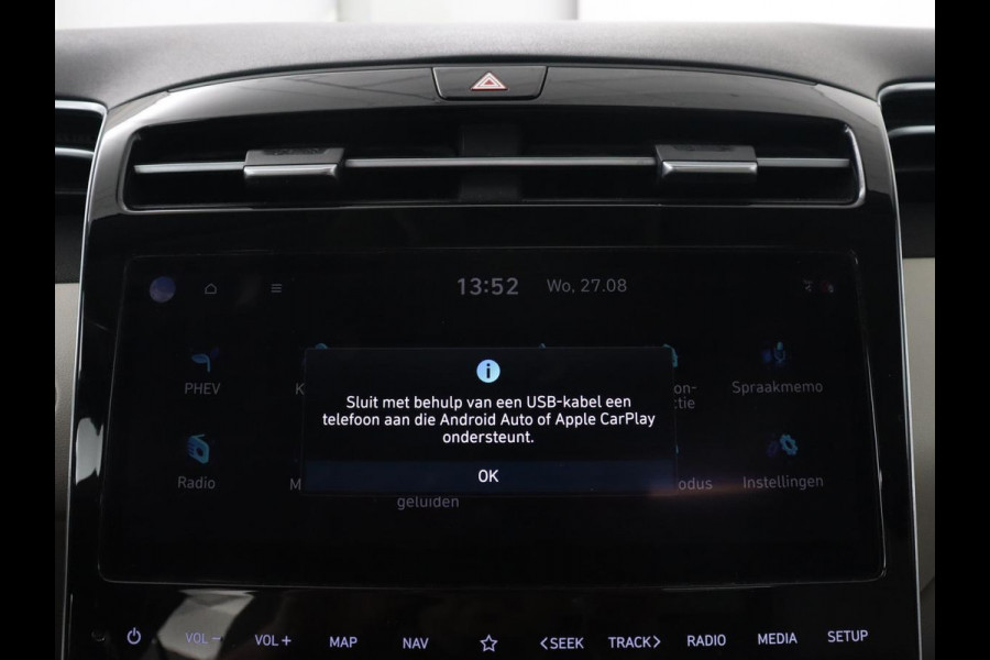 Hyundai Tucson 1.6 T-GDI PHEV Premium Sky 4WD | Panoramadak | Stoelventilatie | Leder | 360 Camera | Krell Audio | Adaptive cruise | Achterbankverwarming | Carplay | Memory | Plug In