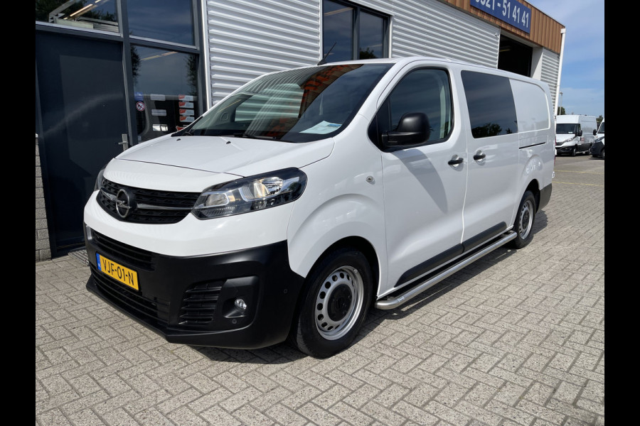 Opel Vivaro 2.0 CDTI 122pk L3H1 DC 6 persoons Edition / vaste prijs rijklaar € 20.950 ex btw / lease vanaf € 342 / euro 6 / bpm vrij / airco / cruise / navi / dubbele schuifdeur !