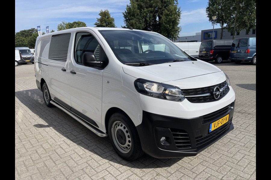 Opel Vivaro 2.0 CDTI 122pk L3H1 DC 6 persoons Edition / vaste prijs rijklaar € 20.950 ex btw / lease vanaf € 342 / euro 6 / bpm vrij / airco / cruise / navi / dubbele schuifdeur !