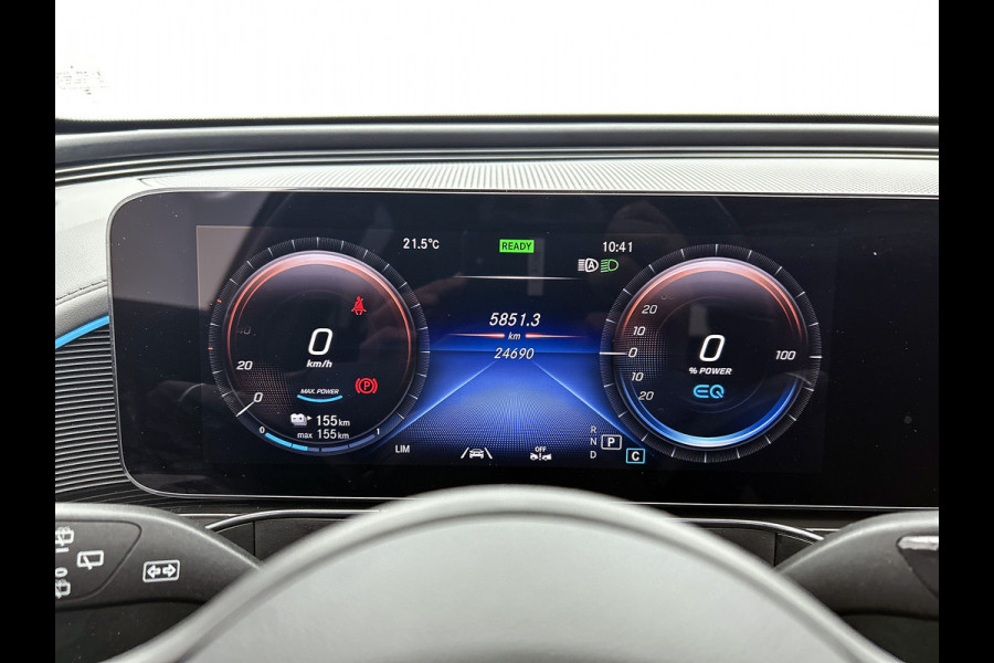 Mercedes-Benz EQC 400 4MATIC Luxury Line 80 kWh shuif/kantel dak | Navigatie | lichtmetalen velgen | Parking support met camera achter Inclusief 48 maanden Mercedes-Benz Certified garantie voor Europa.