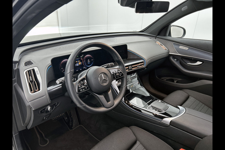 Mercedes-Benz EQC 400 4MATIC Luxury Line 80 kWh shuif/kantel dak | Navigatie | lichtmetalen velgen | Parking support met camera achter Inclusief 48 maanden Mercedes-Benz Certified garantie voor Europa.