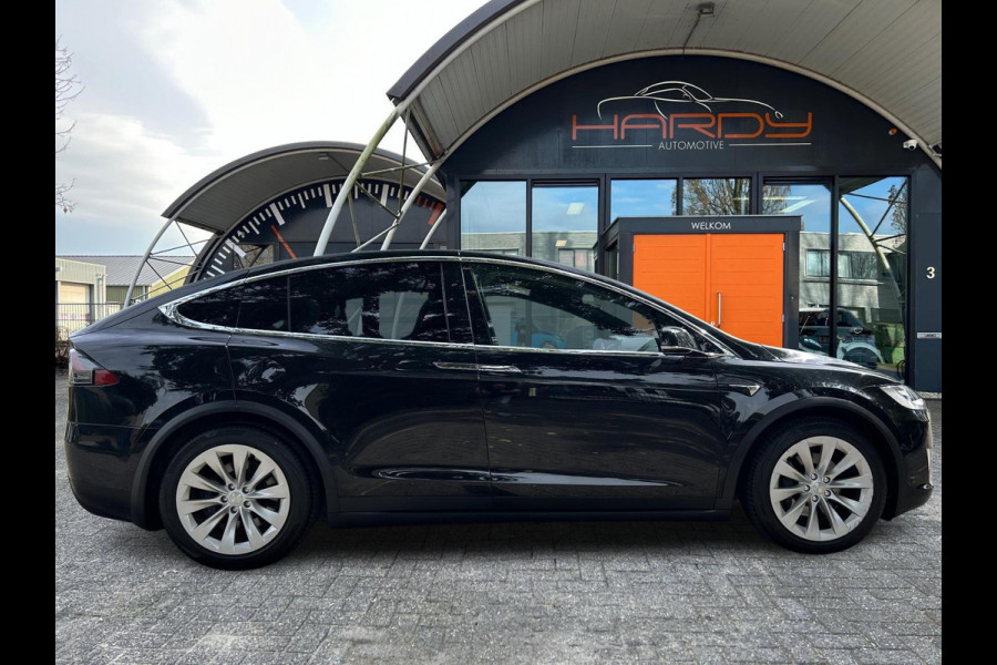 Tesla Model X 100D 5P 91% SOH Trekhaak Wit Leder NL-Auto