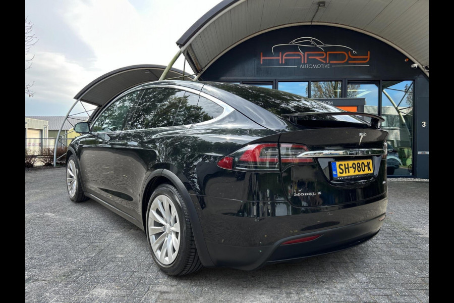 Tesla Model X 100D 5P 91% SOH Trekhaak Wit Leder NL-Auto