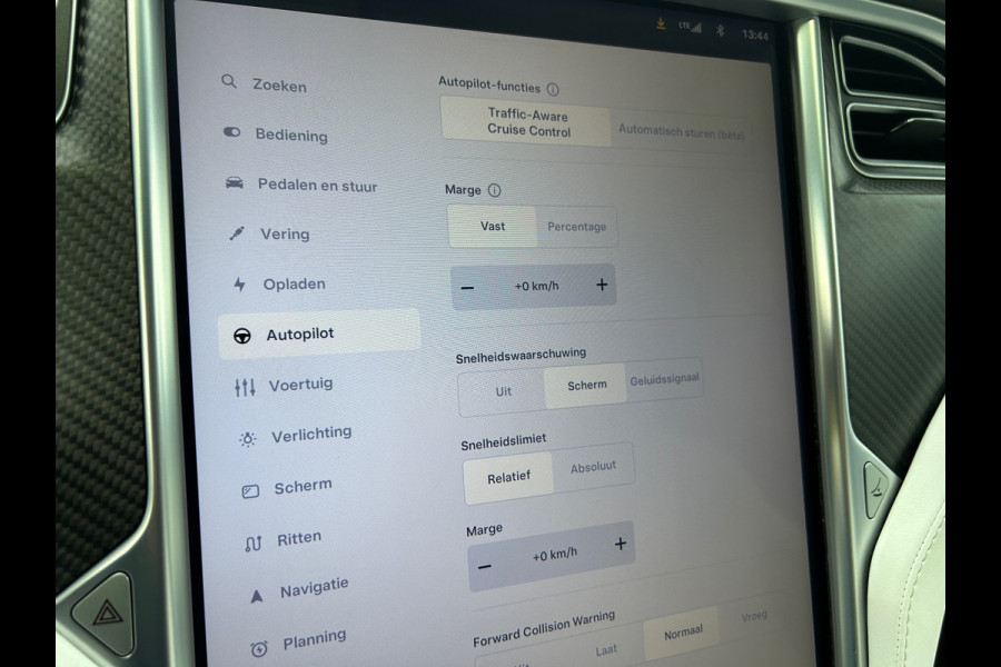 Tesla Model X 100D 5P 91% SOH Trekhaak Wit Leder NL-Auto