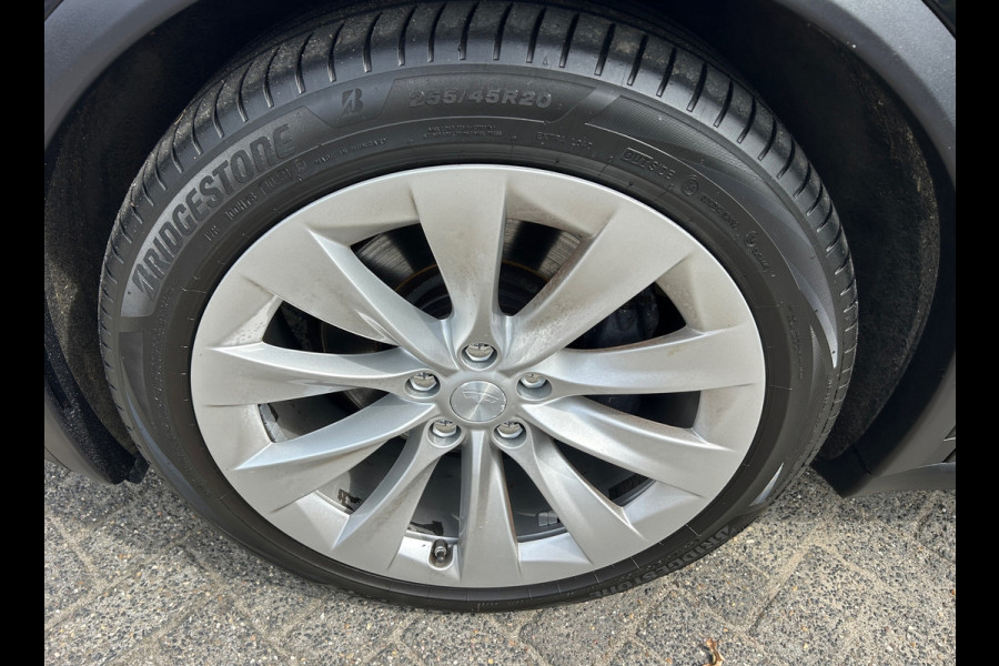 Tesla Model X 100D 5P 91% SOH Trekhaak Wit Leder NL-Auto