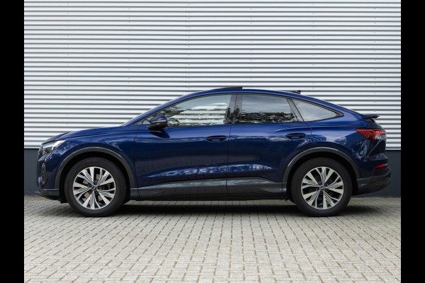 Audi Q4 Sportback e-tron 35 - Pano - Camera - Stoelverwarming - Leder - Keyless - Warmtepomp - 55 kWh