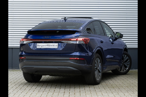 Audi Q4 Sportback e-tron 35 - Pano - Camera - Stoelverwarming - Leder - Keyless - Warmtepomp - 55 kWh