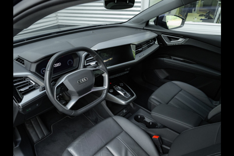 Audi Q4 Sportback e-tron 35 - Pano - Camera - Stoelverwarming - Leder - Keyless - Warmtepomp - 55 kWh