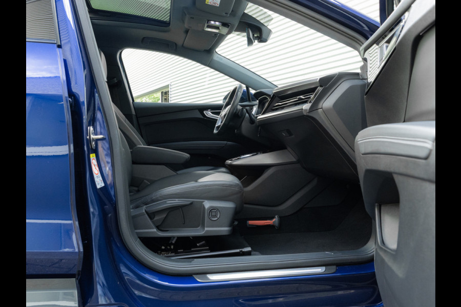 Audi Q4 Sportback e-tron 35 - Pano - Camera - Stoelverwarming - Leder - Keyless - Warmtepomp - 55 kWh