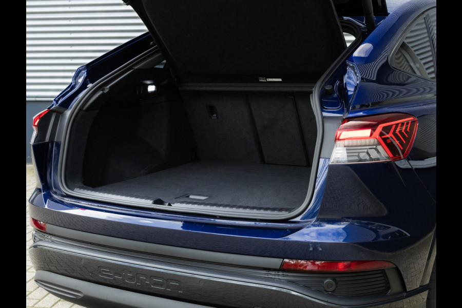Audi Q4 Sportback e-tron 35 - Pano - Camera - Stoelverwarming - Leder - Keyless - Warmtepomp - 55 kWh