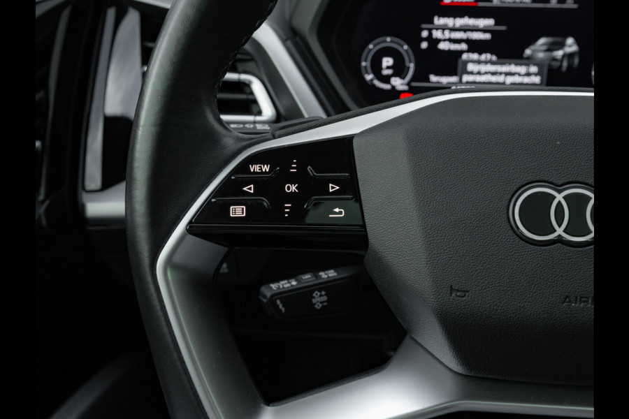 Audi Q4 Sportback e-tron 35 - Pano - Camera - Stoelverwarming - Leder - Keyless - Warmtepomp - 55 kWh