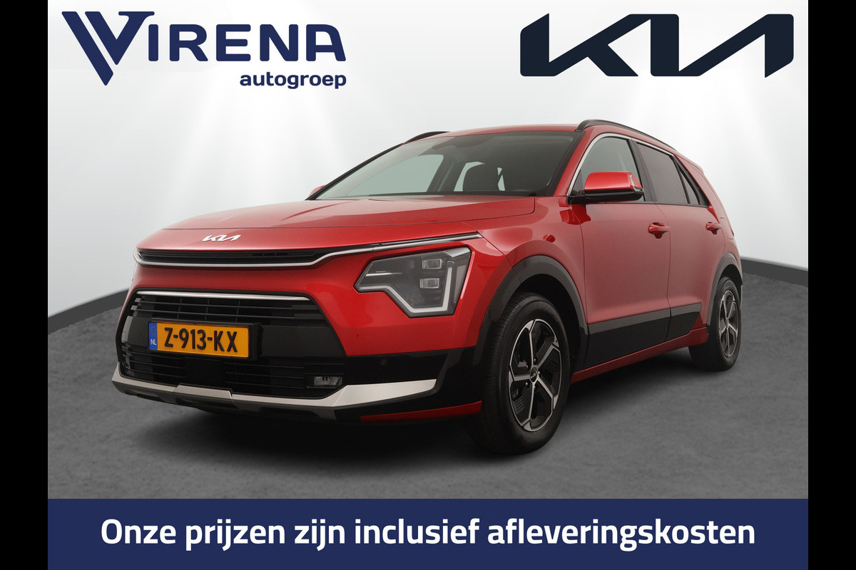 Kia Niro 1.6 GDi Hybrid DynamicPlusLine - Apple Carplay/Android Auto - Cruise Control Adaptief - Navigatie - Achteruitrijcamera - Fabrieksgarantie Tot 2031
