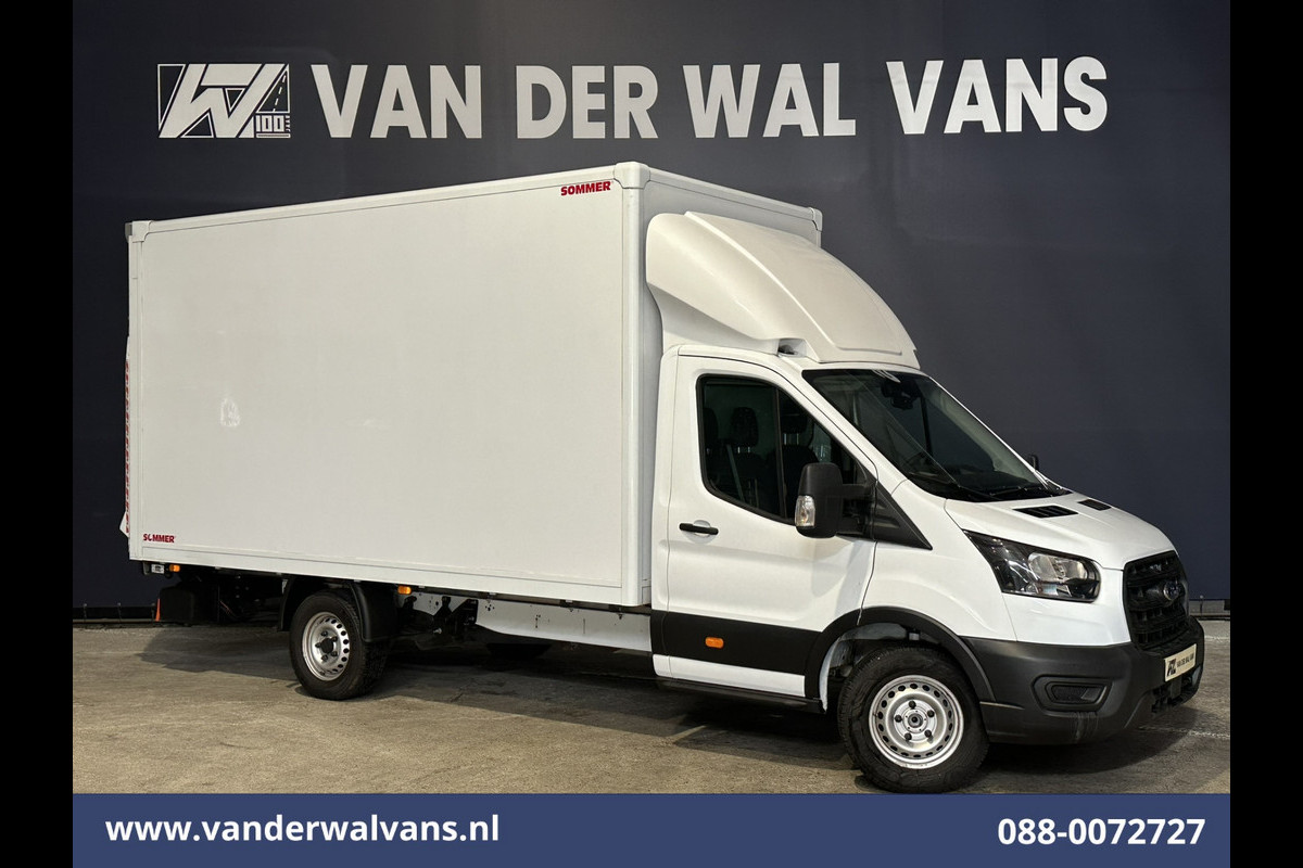 Ford Transit 2.0TDCI 130pk Bakwagen L4.38m Laadklep Euro6 Airco | Camera | Verwarmde voorruit Bijrijdersbank, 910kg laadvermogen