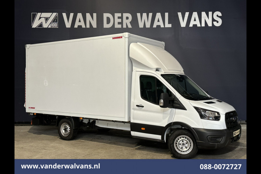 Ford Transit 2.0TDCI 130pk Bakwagen L4.38m Laadklep Euro6 Airco | Camera | Verwarmde voorruit Bijrijdersbank, 910kg laadvermogen