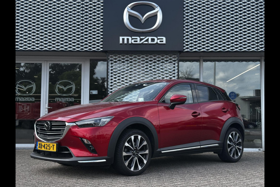 Mazda CX-3 2.0 SkyActiv-G 120 GT-M | AUTOMAAT | ACHTERUITRIJ CAMERA | CRUISE CONTROL |