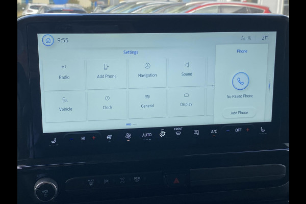 Ford Transit Custom 320 2.5 PHEV L2H1 Sport DC Zuid | 0,99% Renteactie | 233pk | Dubbele Cabine | Dubbele zijschuifdeur | Inklapbare trekhaak | 19 inch lichtmetalen Sport velgen (mat zwart) | Verwarmbaar stuurwiel | Navigatie systeem