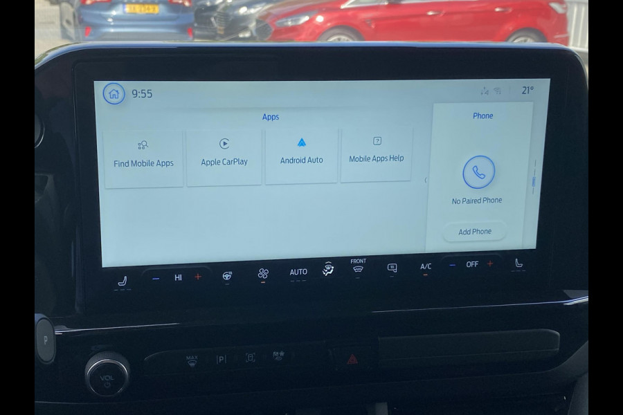 Ford Transit Custom 320 2.5 PHEV L2H1 Sport DC Zuid | 0,99% Renteactie | 233pk | Dubbele Cabine | Dubbele zijschuifdeur | Inklapbare trekhaak | 19 inch lichtmetalen Sport velgen (mat zwart) | Verwarmbaar stuurwiel | Navigatie systeem