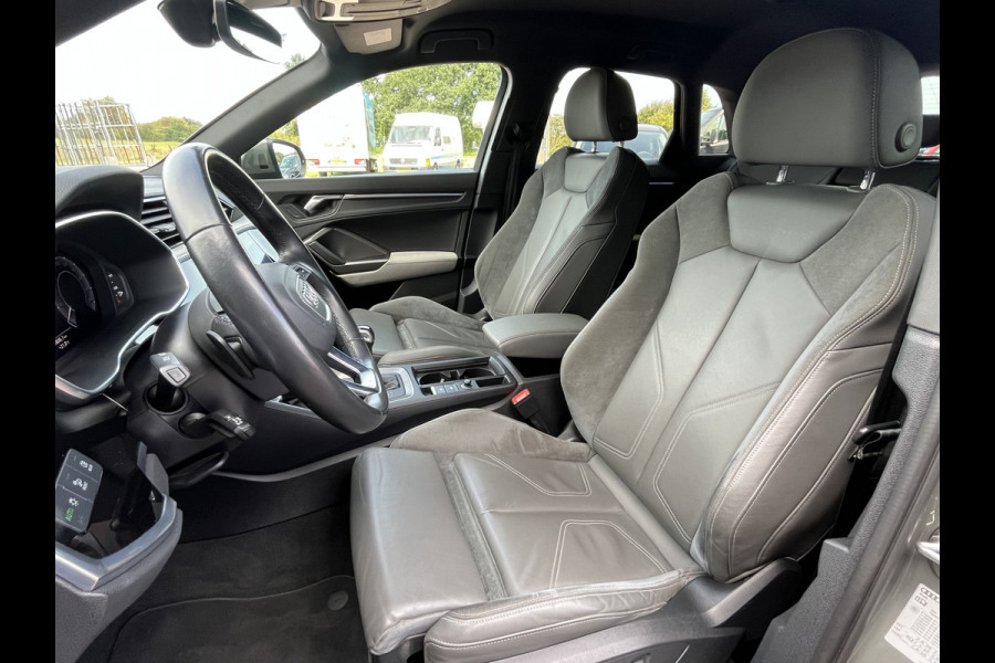 Audi Q3 45 TFSI e S edition 245PK PHEV | Matrix | Trekhaak | Zwart optiek | Leder | Stoelverwarming |  Elekt. stoelen | Virtual |