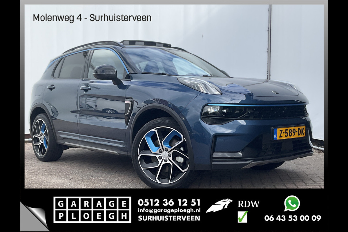 Lynk & Co 01 1.5 262pk PHEV Panodak Zwarte hemel 360° Cam Plug in