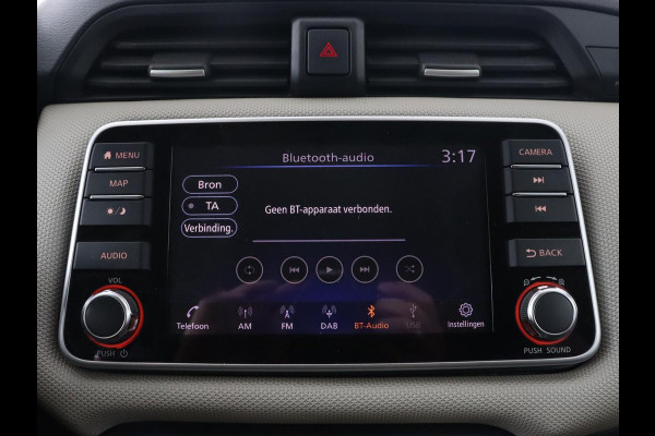 Nissan Micra 1.0 IG-T N-Connecta | Camera | Carplay | Navigatie | Cruise control | Airco | Bluetooth | Parkeerhulp