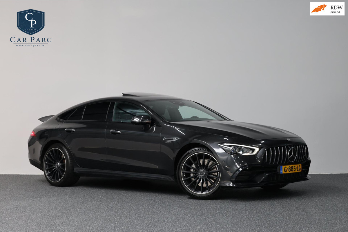Mercedes-Benz AMG GT 4-Door Coupe AMG 53 4MATIC+ 435+PK LED/VIRTUAL/SFEER/SCHUIFDAK/LEER+MASSAGE/CAM/ACC/ECC/12 MND GARANTIE! Mercedes-Benz AMG GT 4-Door Coupe AMG 53 4MATIC+ 435+PK LED/VIRTUAL/SFEER/SCHUIFDAK/LEER+MASSAGE/CAM/ACC/ECC/12 MND GARANTIE!