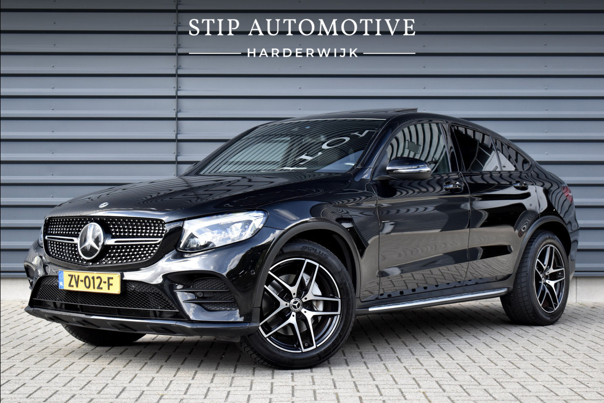 Mercedes-Benz GLC Coupé 250 4MATIC AMG Night Pakket | Schuif/Kanteldak | ACC | Camera | Treeplanken |