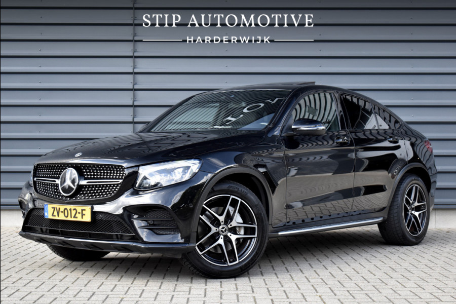 Mercedes-Benz GLC Coupé 250 4MATIC AMG Night Pakket | Schuif/Kanteldak | ACC | Camera | Treeplanken |