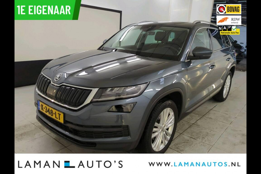 Škoda Kodiaq 1.5 TSI 150pk DSG Business Edition Aut. | Pano Open Dak Leder/Alcantara CarPlay Canton 19" Sirius LMV ECC Navi LED ACC Camera Me
