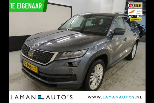 Škoda Kodiaq 1.5 TSI 150pk DSG Business Edition Aut. | Pano Open Dak Leder/Alcantara CarPlay Canton 19" Sirius LMV ECC Navi LED ACC Camera Me