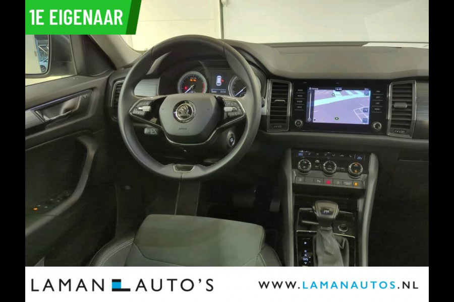 Škoda Kodiaq 1.5 TSI 150pk DSG Business Edition Aut. | Pano Open Dak Leder/Alcantara CarPlay Canton 19" Sirius LMV ECC Navi LED ACC Camera Me