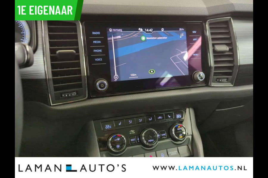 Škoda Kodiaq 1.5 TSI 150pk DSG Business Edition Aut. | Pano Open Dak Leder/Alcantara CarPlay Canton 19" Sirius LMV ECC Navi LED ACC Camera Me