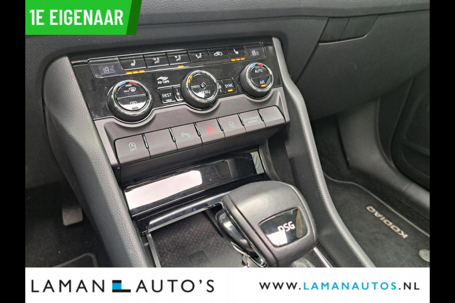 Škoda Kodiaq 1.5 TSI 150pk DSG Business Edition Aut. | Pano Open Dak Leder/Alcantara CarPlay Canton 19" Sirius LMV ECC Navi LED ACC Camera Me
