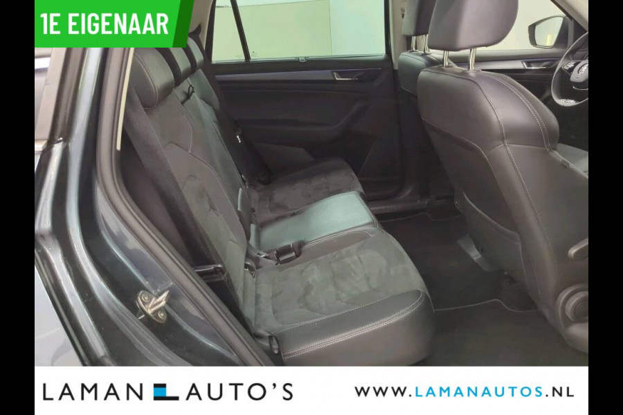 Škoda Kodiaq 1.5 TSI 150pk DSG Business Edition Aut. | Pano Open Dak Leder/Alcantara CarPlay Canton 19" Sirius LMV ECC Navi LED ACC Camera Me