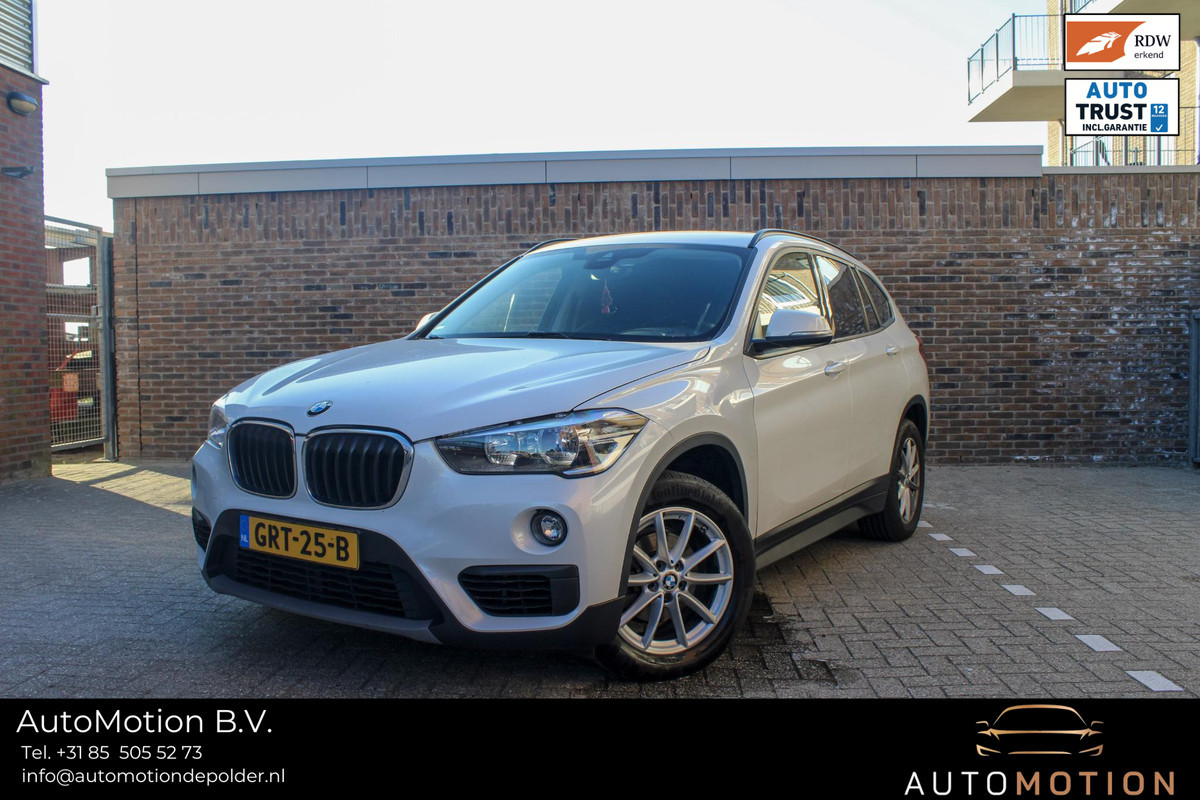BMW X1 sDrive16d Executive | Parkeersonsoren | Aut. kofferbak BMW X1 sDrive16d Executive | Parkeersonsoren | Aut. kofferbak