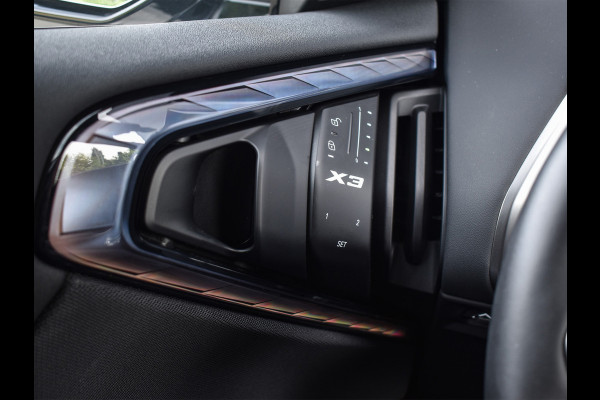 BMW X3 30e xDRIVE M-SPORT | PANORAMADAK | ADAPTIVE SUSPENSION | COMFORT ACCESS | ELEKTR. VERSTELBARE STOELEN | HEAD UP DISPLAY | STOEL-