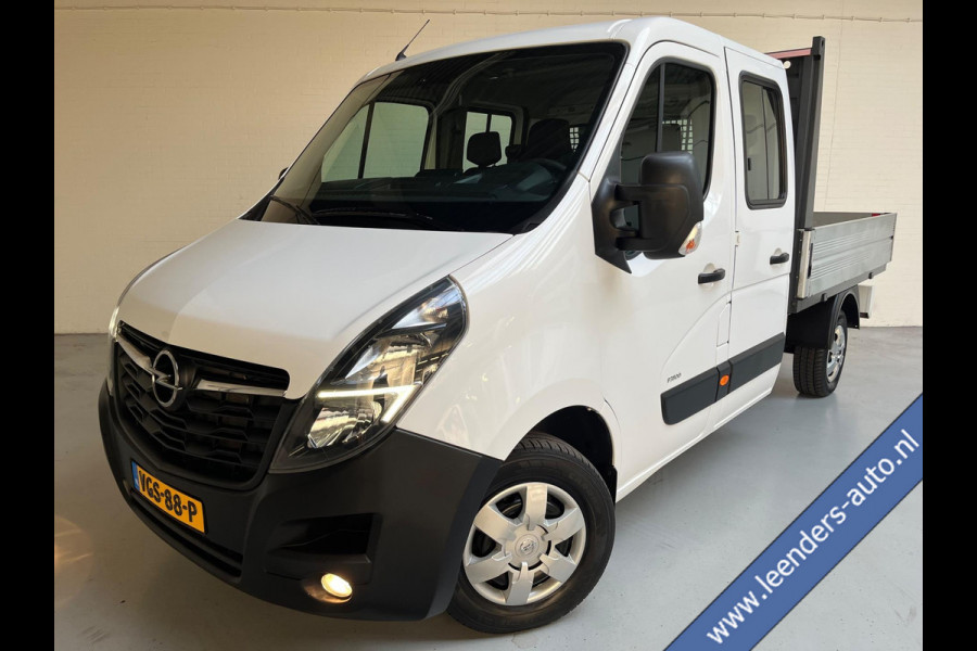 Opel Movano Pick-up 2.3 Turbo 136pk euro6 L2H1 Dubbel Cabine 7persoons, Airco, Navigatie, Trekhaak, Gereedschapkist, RIJKLAARPRIJS
