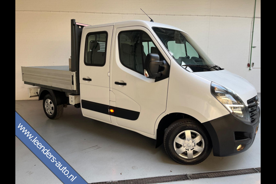 Opel Movano Pick-up 2.3 Turbo 136pk euro6 L2H1 Dubbel Cabine 7persoons, Airco, Navigatie, Trekhaak, Gereedschapkist, RIJKLAARPRIJS