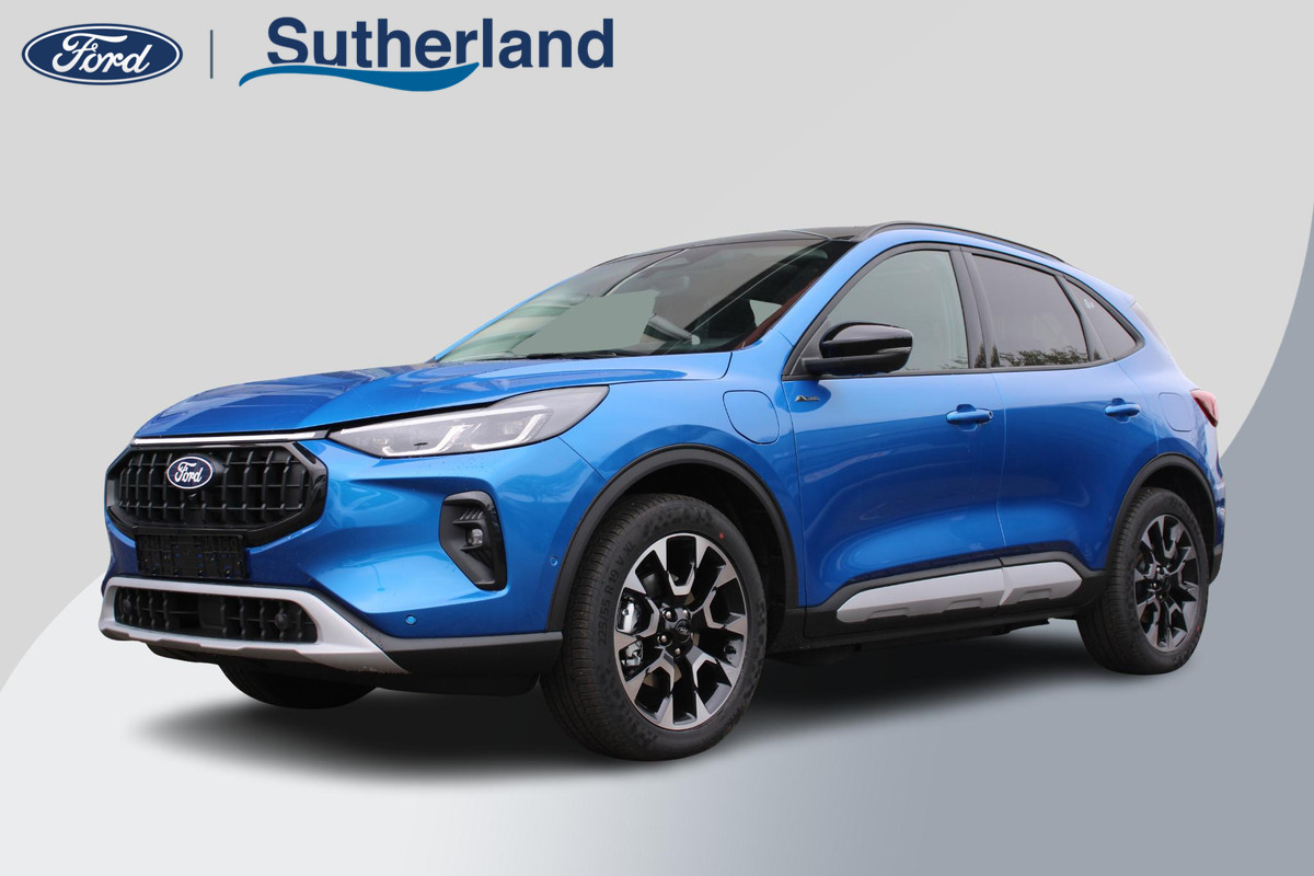 Ford Kuga 2.5 PHEV Active X Driver Assistance Pack | Panoramadak | Winter Pack | Wegklapbare trekhaak | 19 inch lichtmetalen velgen | Adaptieve Matrix LED koplampen met Coast to Coast |  Reservewiel |